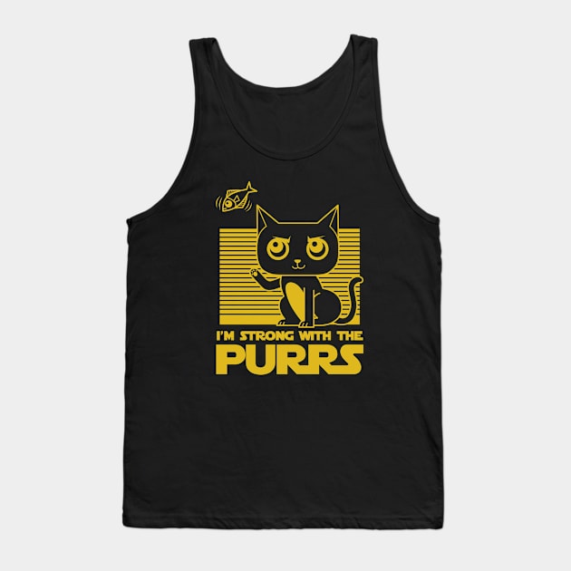 Cute Kawaii Funny Cat Funny Quote Meme Gift For Cat Lovers Tank Top by BoggsNicolas